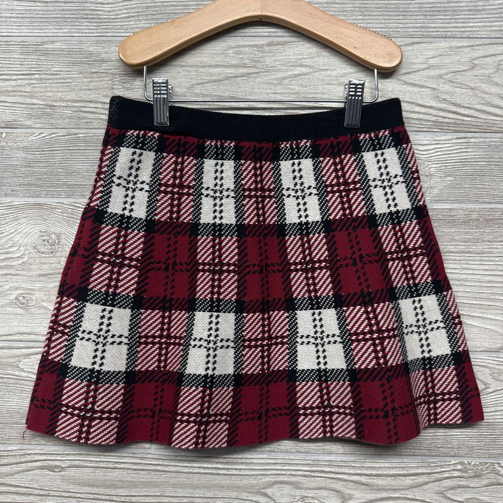 Plaid Knit Skirt 7-8