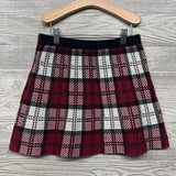 Plaid Knit Skirt 7-8