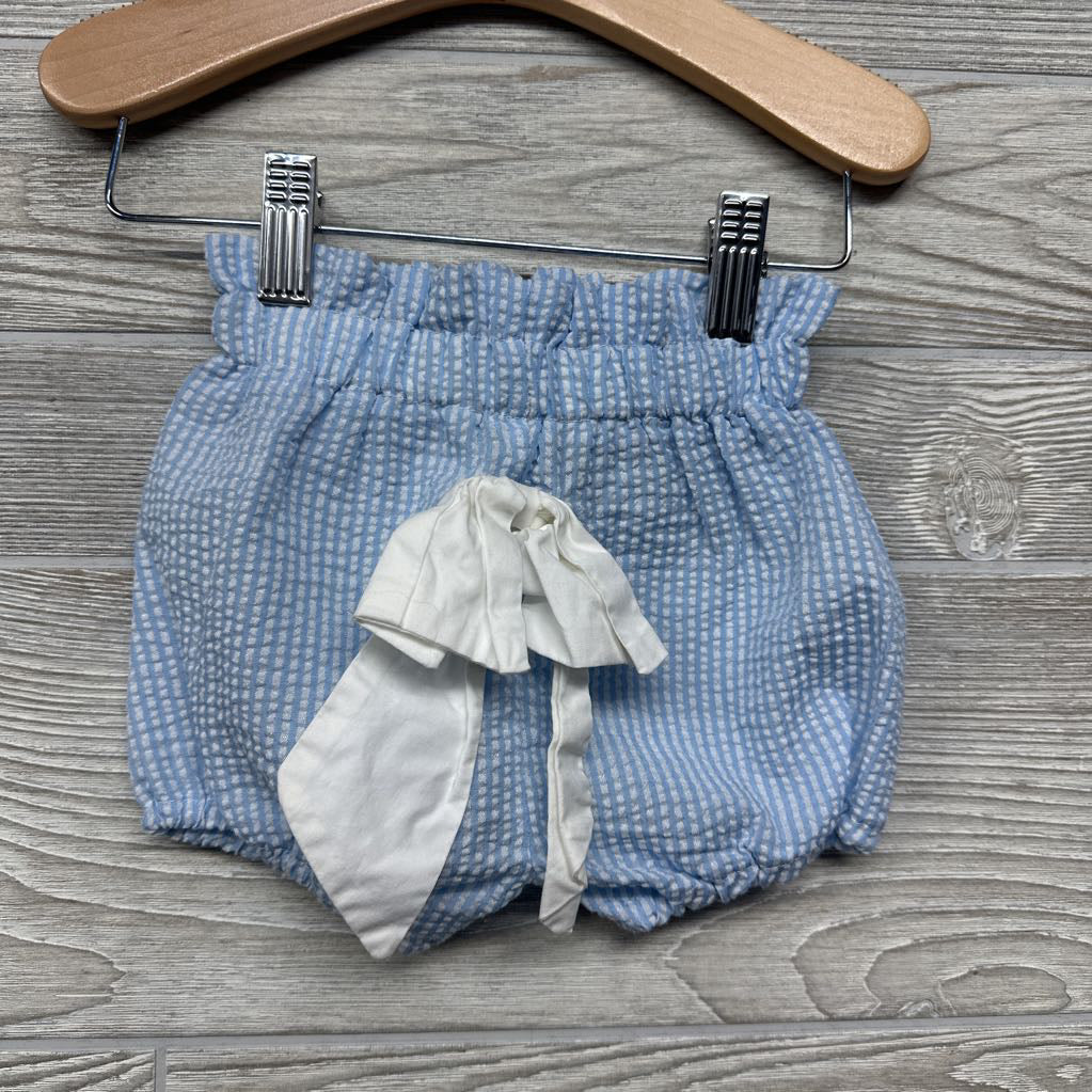 Seersucker Halter Tank Top & Bubble Shorts Stripes 18-24M