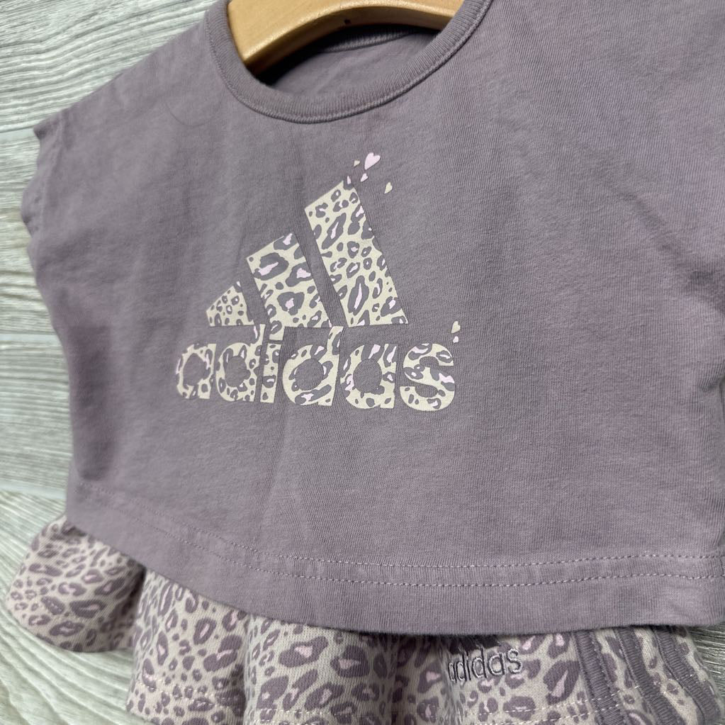 Sleeveless Shirt & Skort Animal Print 3M
