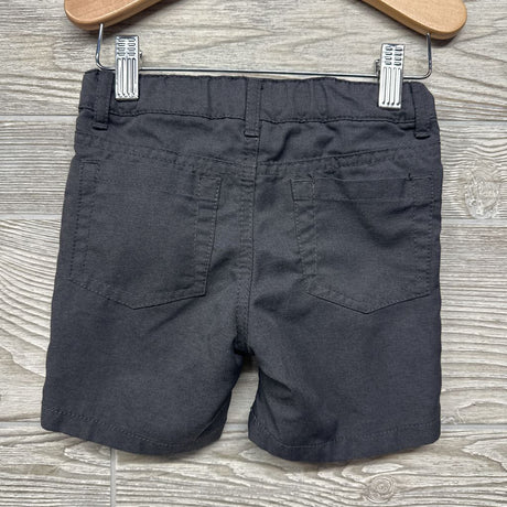 Woven Flat Front Shorts 3T