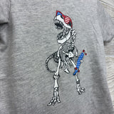 Shirt T Rex W/ Glasses & Skateboard 4t