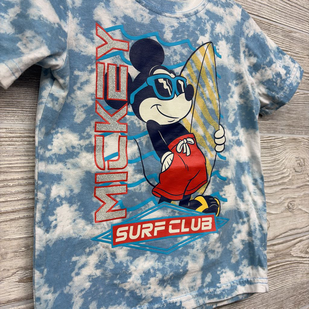 Shirt Mickey Mouse W/ Surf Board 3t