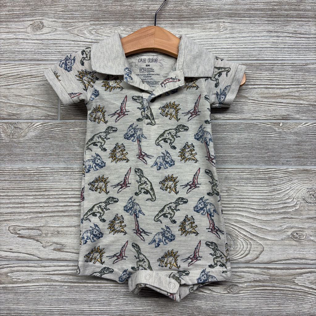 Polo Shirt Dinosaurs 6M