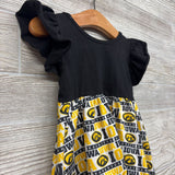 Iowa Hawkeyes Flutter Sleeve Dress 12-18M