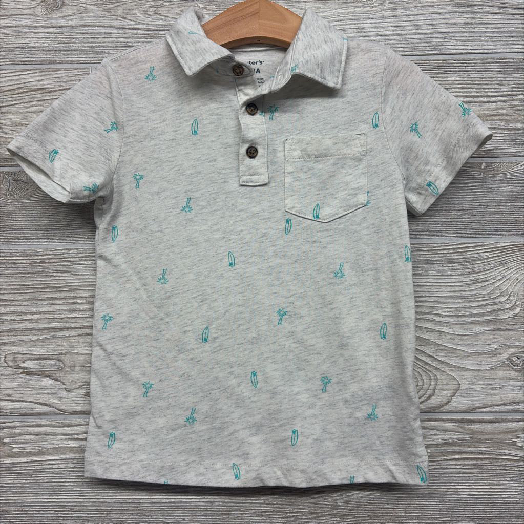 Polo Shirt Palm Tree 3t