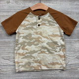 Henley Shirt Camo 3t