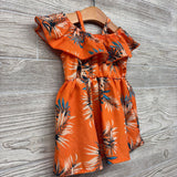 Off The Shoulder Dress Flowers 6-9M