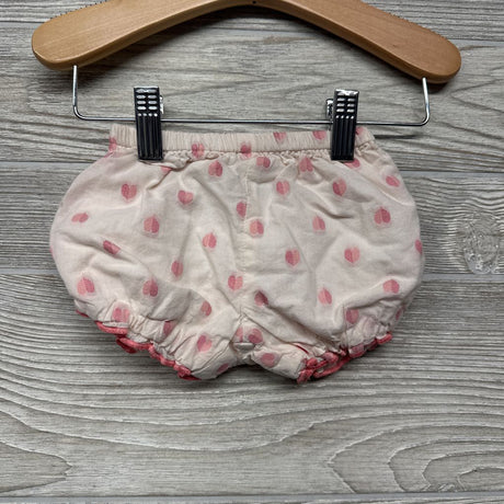 Flutter Strap Tank Dress & Bubble Shorts Hearts 3-6M