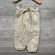 Paperbag Cargo Pants W/ Belt 2T