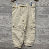 Paperbag Cargo Pants W/ Belt 2T