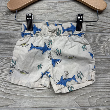 Button Up Shirt Sharks Fish 6M