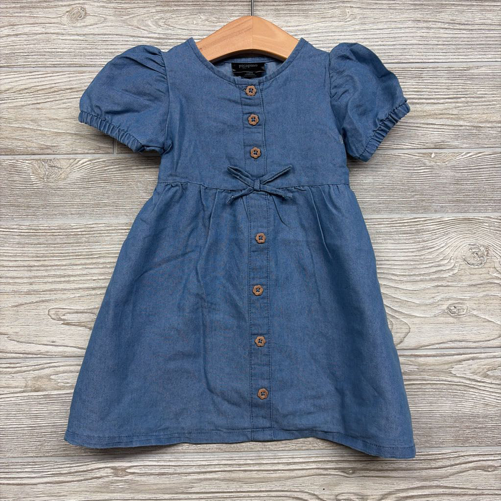 Chambray Dress 12M