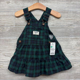 NEW Plaid Skirtall 12M