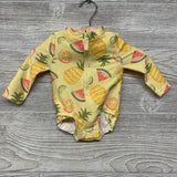 1/4 Zip Swimsuit Pineapple & Watermelon 3M