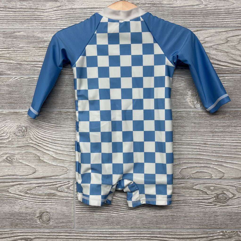Checkered Swim Outfit Mickey Mouse 9M