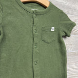 Waffle Knit Snap Up Creeper 12M