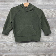 Waffle Knit Sweater W/ Hood 18M