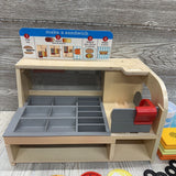 Wooden Slice & Stack Sandwich Counter