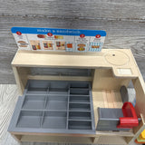 Wooden Slice & Stack Sandwich Counter