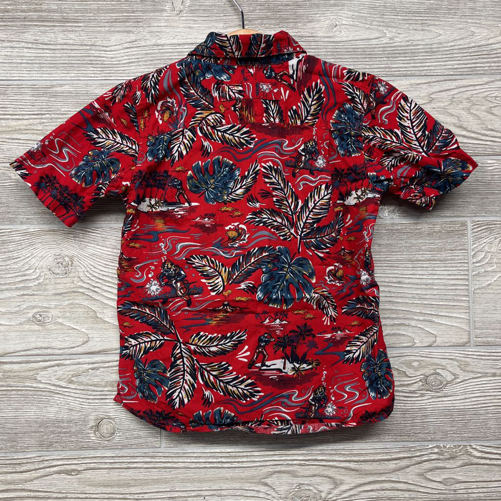 SS Button Up Shirt Flowers 5