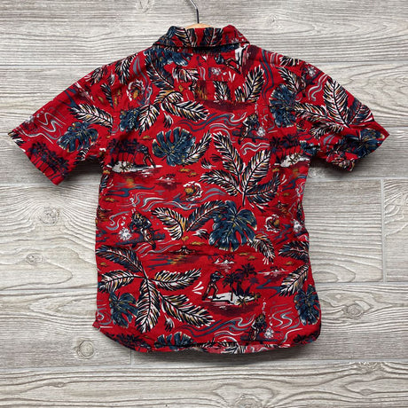 SS Button Up Shirt Flowers 5