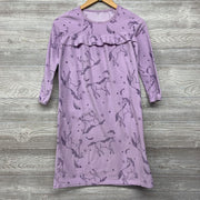 Fleece Pj Gown Unicorn 8-10