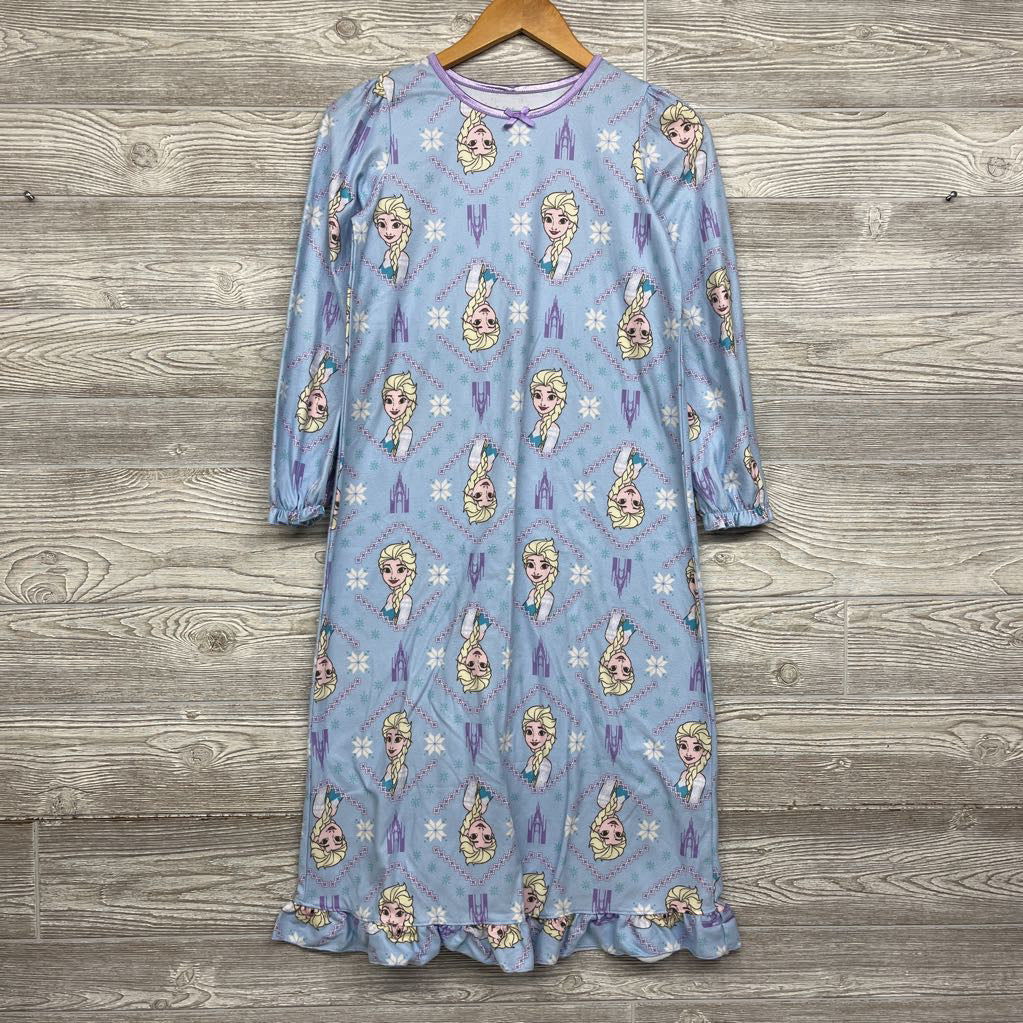 Fleece Pj Gown Elsa 10-12