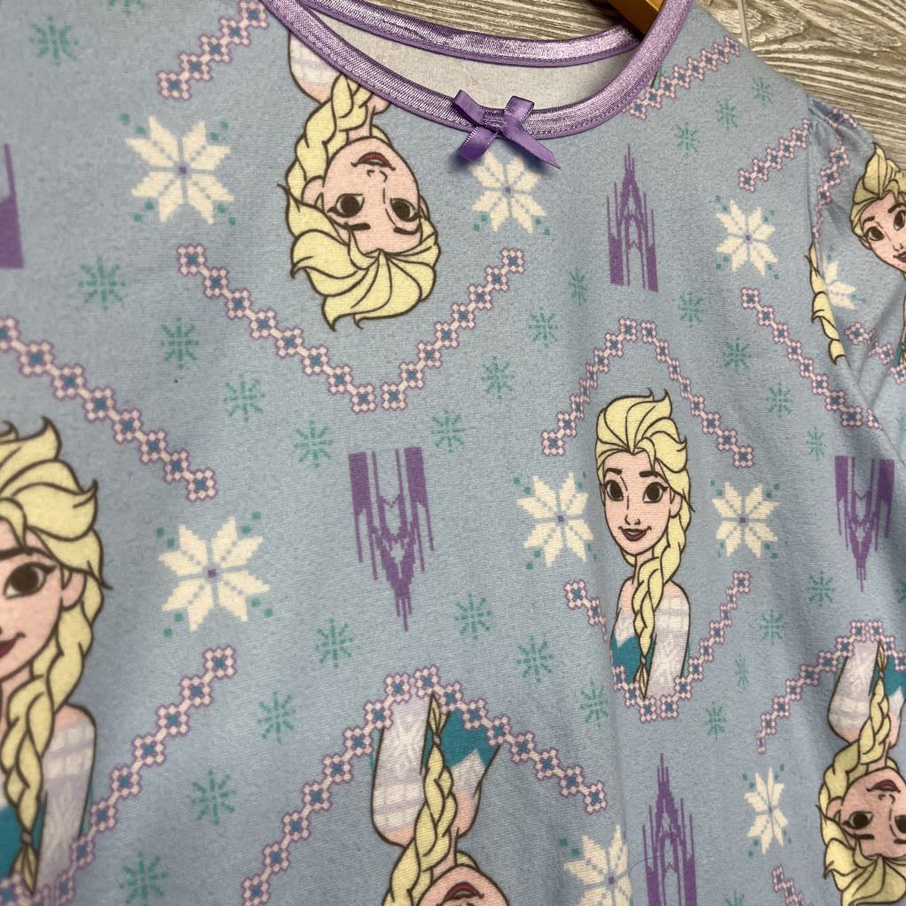 Fleece Pj Gown Elsa 10-12