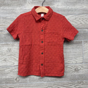 Muslin SS Button Up Shirt 4t