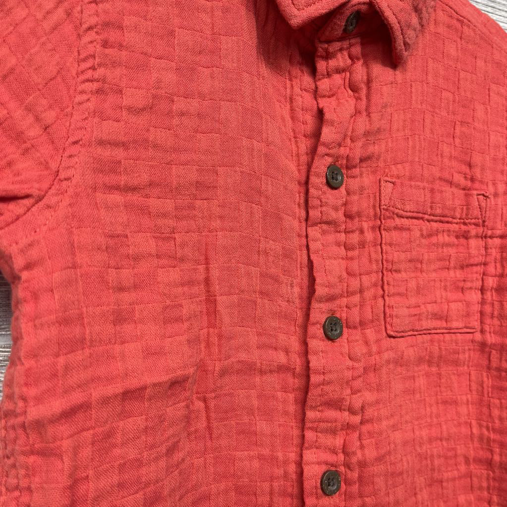 Muslin SS Button Up Shirt 4t