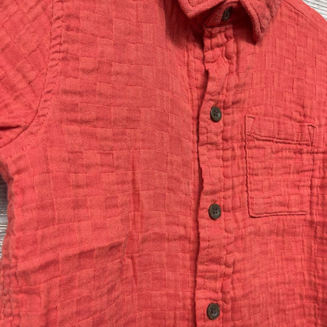 Muslin SS Button Up Shirt 4t