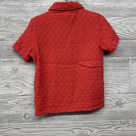 Muslin SS Button Up Shirt 4t
