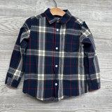 Plaid Button Up Shirt 4t