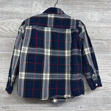 Plaid Button Up Shirt 4t