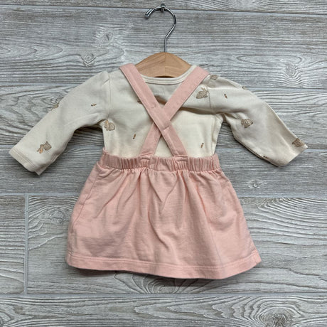 Jumper & Ribbed LS Shirt Rabbits 3M