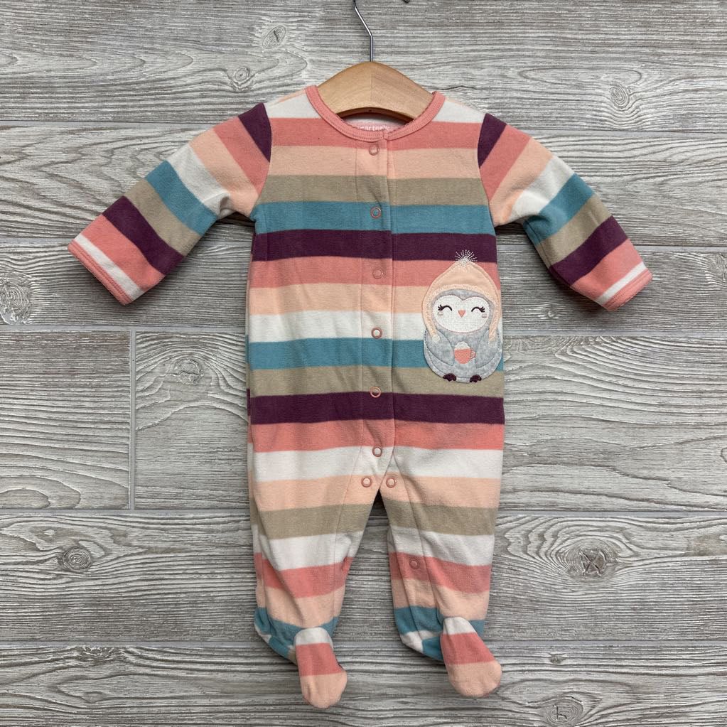 Blanket Sleeper Stripes Owl 3M