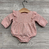Romper Ruffles Mickey Mouse & Flowers NB
