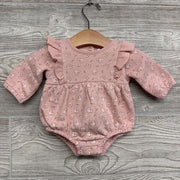 Romper Ruffles Mickey Mouse & Flowers NB