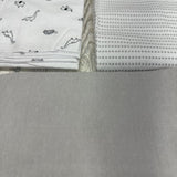 NEW 5 Pk Receiving Blankets Solid Stars Turtles Dinosaurs