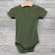 Ribbed Henley Bodysuit 12M