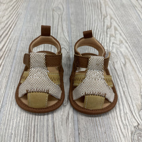 Velcro Soft Sole Closed Toe Sandals 1C