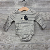 LS Bodysuit Mickey Mouse 3-6M