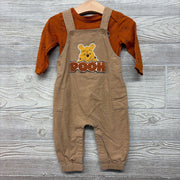 Corduroy Overalls LS Bodysuit Winnie The Pooh 12M