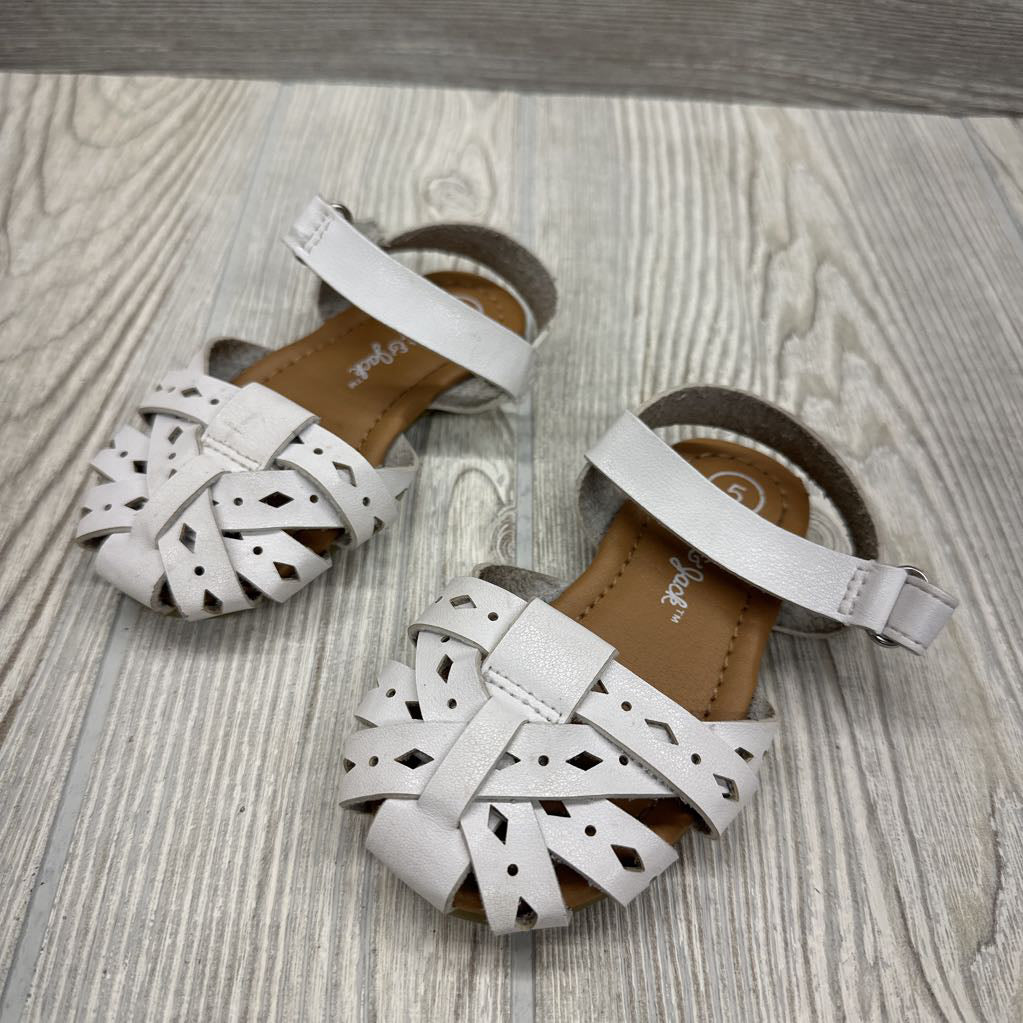 Velcro Closed Toe Sandals 5C