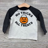 Shirt No Tricks All Treats 12-18M