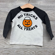 Shirt No Tricks All Treats 12-18M