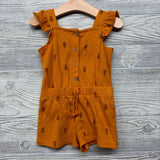 Flutter Sleeve Romper Pineapples 2t