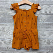 Flutter Sleeve Romper Pineapples 2t