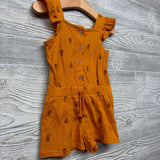 Flutter Sleeve Romper Pineapples 2t